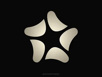 Starry abstract branding clean design geometric illustration logo logomark minimal ui