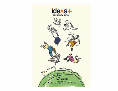 Concurso Afiche para feria Ideas + afiche design fadu graphic design ldcv poster