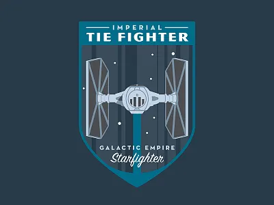 Tie Fighter art design disney illustration star wars tie fighter vector