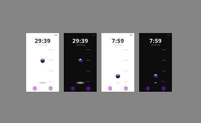 Design Challenge - Countdown Timer countdown timer ui ux