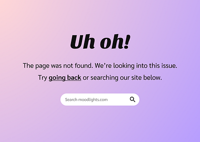 Design Challenge - 404/File Not Found page 404 error ui ux