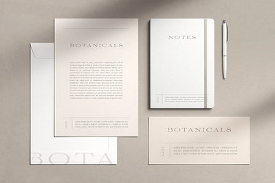 Stationery Mockup Kit branding clean clipboard compliment design envelope feminine minimal mockup modern paper pencil print stationery tag template warm