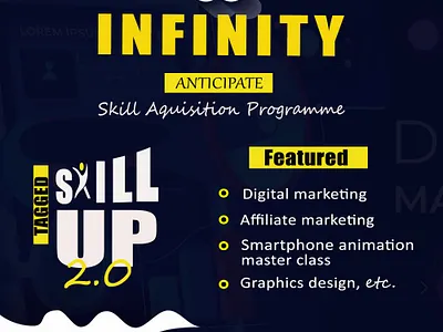 Infinity Flyer branding graphic design