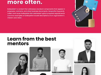 Soft skills web landing page branding collab design figma illustration inspiration landing page product design ui uiux ux web design