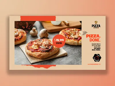 Pizza Sale BannerTemplate animation branding design flyer graphic design illustration logo motion graphics ui vector