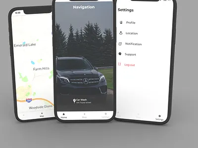 LOCATION TRACKER DAILY UI #020 branding design graphic design logo product design ui ux website
