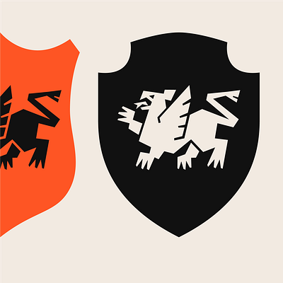 Battleforged Shield branding illustration