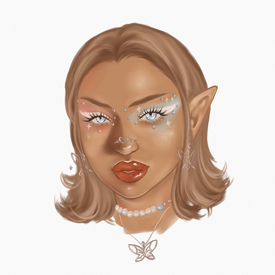 art for beauty blogger art design digital drawing fanart illustration reference sketch