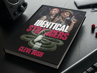 Identical Strangers book bookcover bookdesign branding