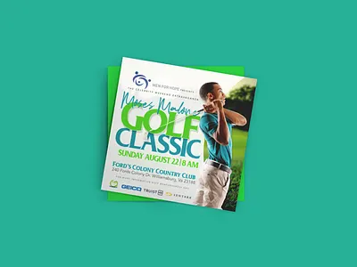 Golf Classic branding eventbranding eventgraphics flyer design flyer designs marketing