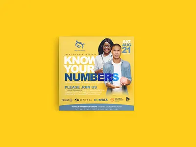 Know Your Numbers branding eventgraphics flyer design flyer designs marketing