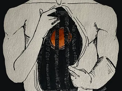 My Mind Holds The Key. dark design graphic design illustration