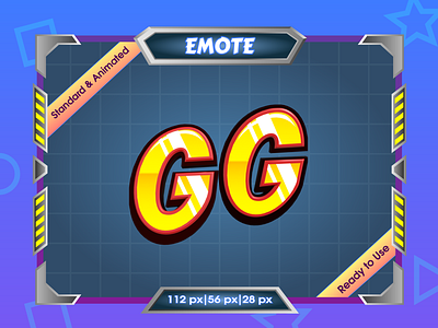 Free! Animated Emote, Twitch, Discord - GG animated discord emote free gg twitch