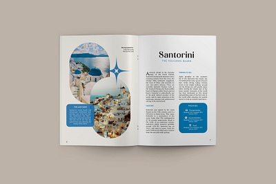 Odyssey Brochure Spread. brochure design design graphic design minimal typography