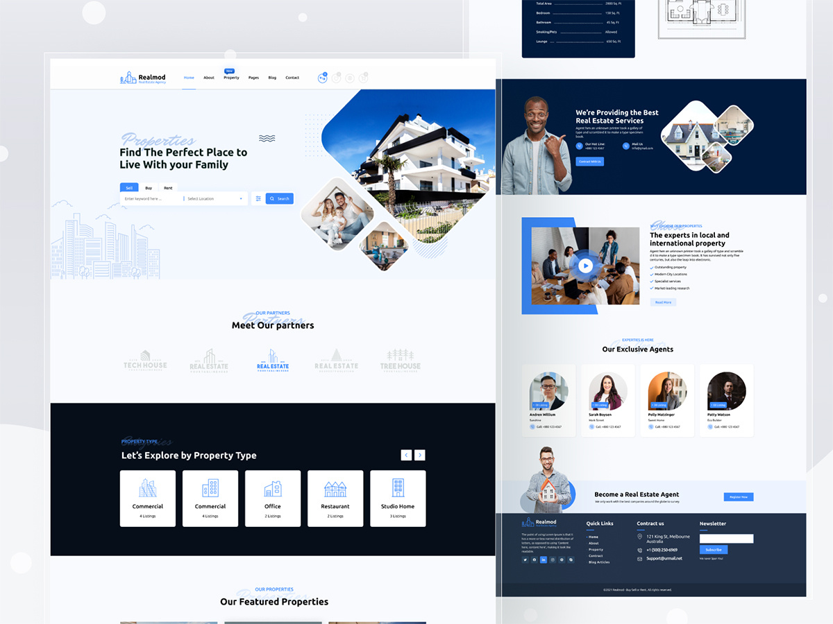 Example of Landing Page Design UX
