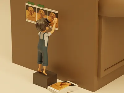My Polly 3d 3dmodeling character design modeling