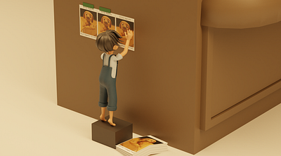 My Polly 3d 3dmodeling character design modeling