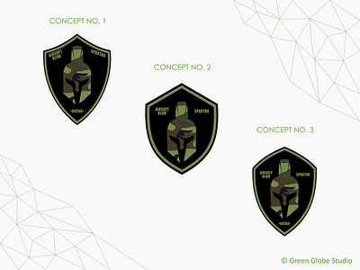 Airsoft Klub Spartak (Logo Concepts) airsoft branding graphic design inkscape logo