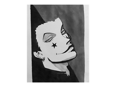 watercolor -black and white art black sketch watercolor