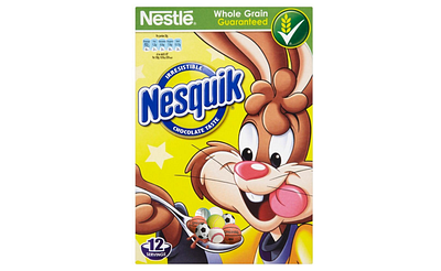 Choco balls, but with a twist abstract balls breakfast bunny cereal chocolate design dibbble food nesquik nestle warm up