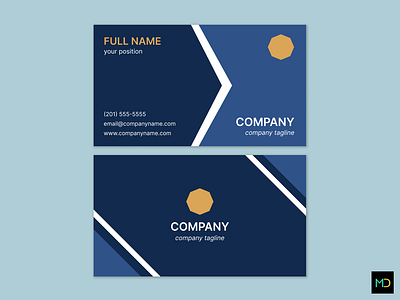 Business Card - Limited Palette (2/4) branding business card graphic design typography