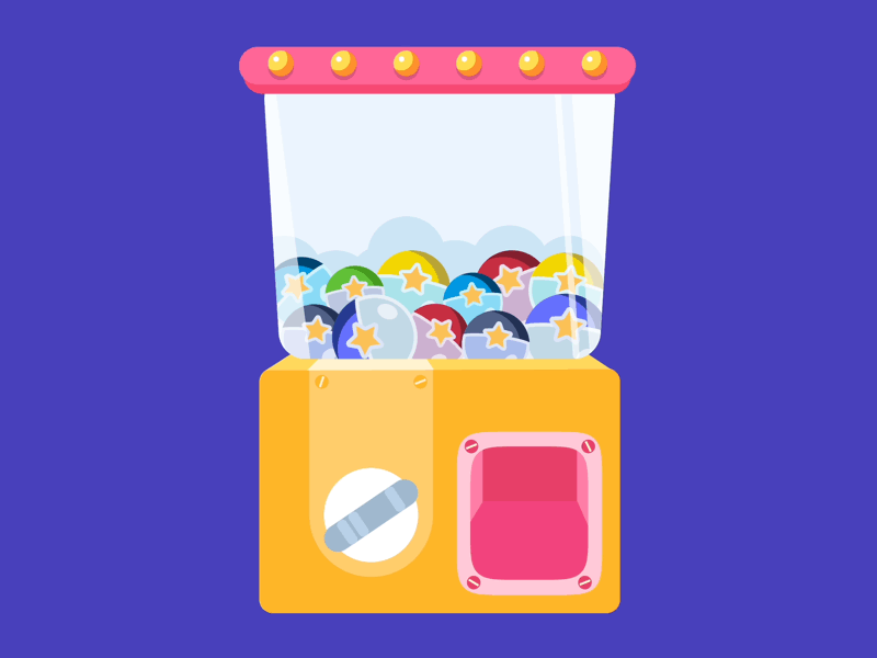 Gacha Vending Machine by Zaid Dzulfikar on Dribbble