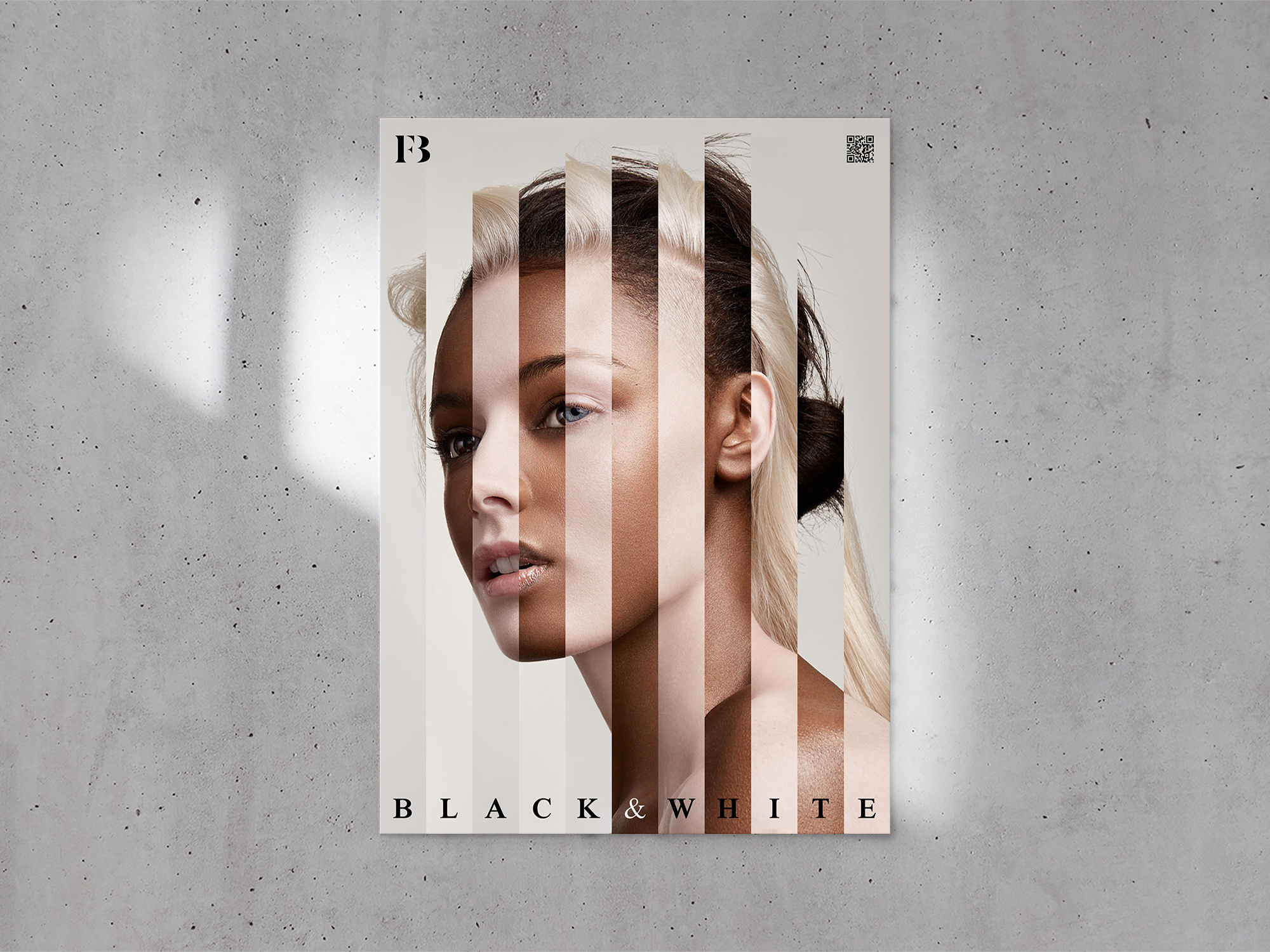 Example of Fenty Beauty. Poster