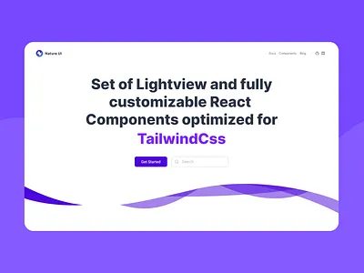 Nature UI v2 (Light theme) branding design ui uiux ux website