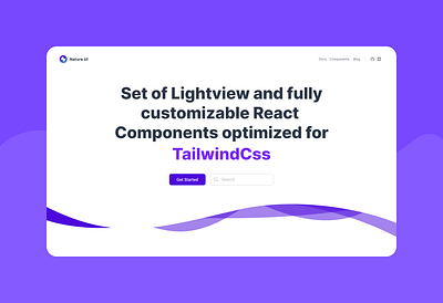 Nature UI v2 (Light theme) branding design ui uiux ux website