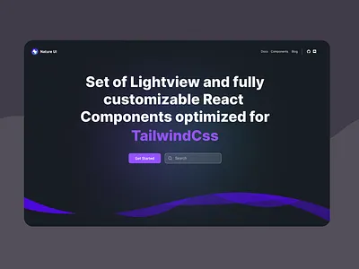 Nature UI v2 design ui uiux ux website