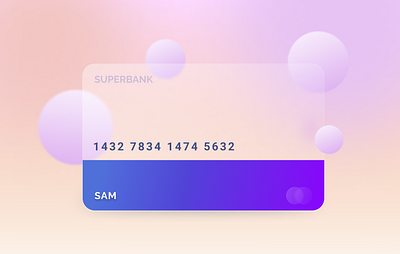Glassmorphism Card branding card design card ui design glassmorphism glassmorphism card ui illustration typography ui ux