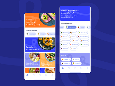 Cooking app app application business cook app cooking cooking app figma graphic design makeevaflchallenge mobile receipt receipt app ui uidesign ux webdesign