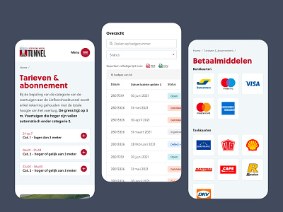 Liefkenshoektunnel design illustration layout ui ux web webdesign website