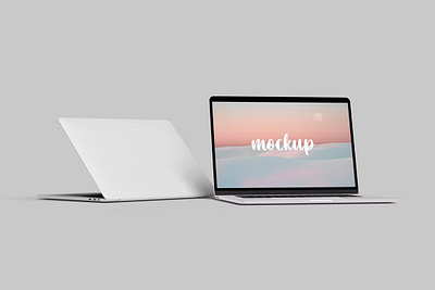 Free Laptop Mockups abstract clean device display laptop laptop design laptop mock up laptop mockup laptop template mac macbook mockup presentation realistic simple theme ui ux webpage website
