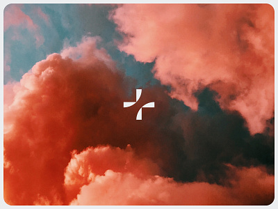 Renew | Lent 2022 — Logo Mark church clouds cross god jesus lent logo