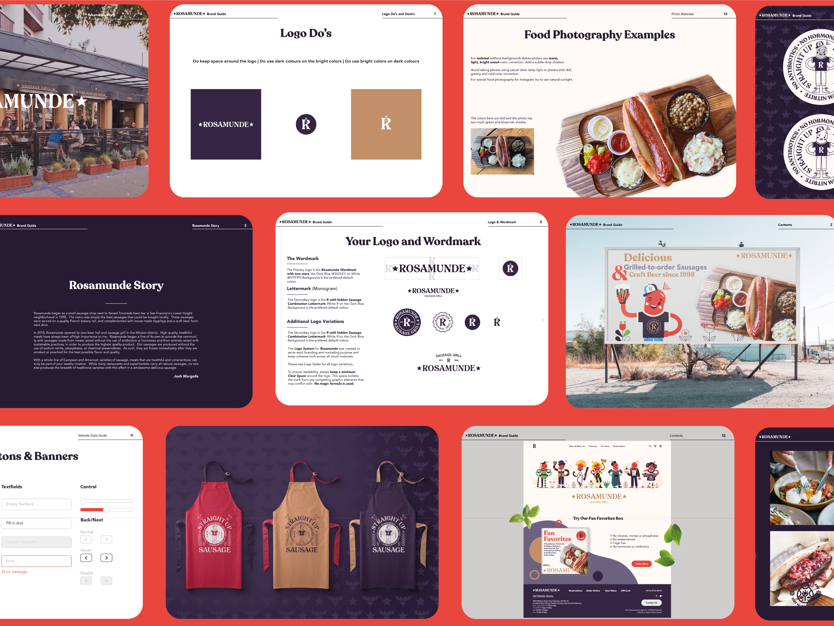Example of Full Brand Identity Package