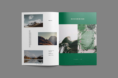 Photography Portfolio Brochure Template a4 letter booklet branding brochure catalog creative editorial graphic design indesign layout layout design lookbook magazine magazine design magazine template photography portfolio print templates project template