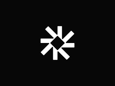 Abstract sun logo abstract agency branding digital edgy flower logo logo design logo designer logomark logotype mark minimalist snowflake software sun symbol