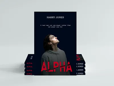 Alpha ( slashed typography) book cover book book cover cover art graphic design illustration silhouette