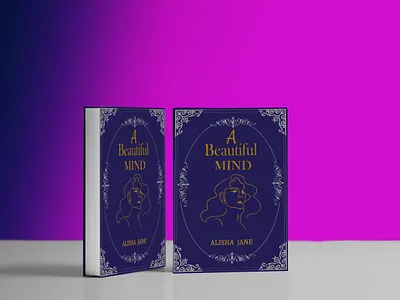 A beautiful mind ( book cover) book book cover branding cover art design graphic design illustration typography