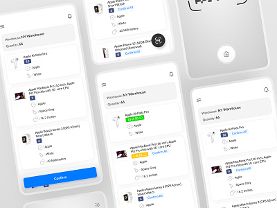 Warehouse Management System - Picker App crm handheld inventory inventory management picker picker app product receipt ui warehouse warehouse management system wms