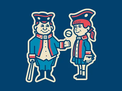 Phil & Phillis baseball illustration illustrator mascot philadelphia phillies sports vector