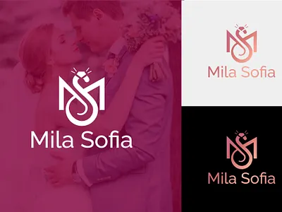 MS monogram logo wedding concept brand mark branding business logo design logo minimalist logo monogram monogram logo ms logo ms ring logo ms wedding ms wedding logo wedding logo wedding monogram