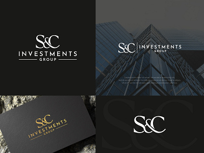 Logo for S&C Investments Group branding building logo design graphic design investment logo logo design real estate sc