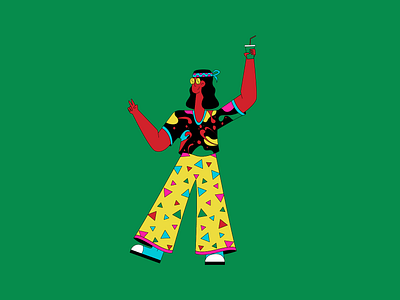 The Party | Life adobe illustrator behance character character designer coca cola coca cola illustration coca cola vector coke vector design flat character illustration flat design girl character girl dancing vector illustration illustrator outline illustration procreate vector vector character vector illustration