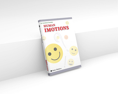 Human Imotions Book Cover adobe illustrator adobe photoshop artwork book cover cover design e book cover graphic design raster typography vector