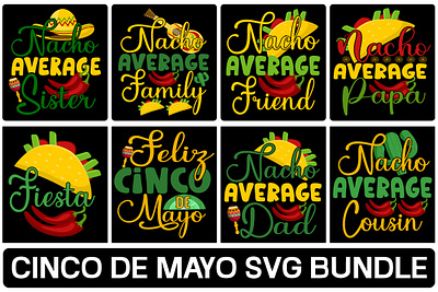 CINCO DE MAYO SVG BUNDLE cinco de mayo fiesta shirt