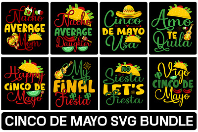 CINCO DE MAYO SVG BUNDLE cinco de mayo fiesta shirt