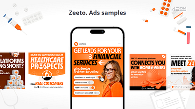 Zeeto. Ads samples graphic design