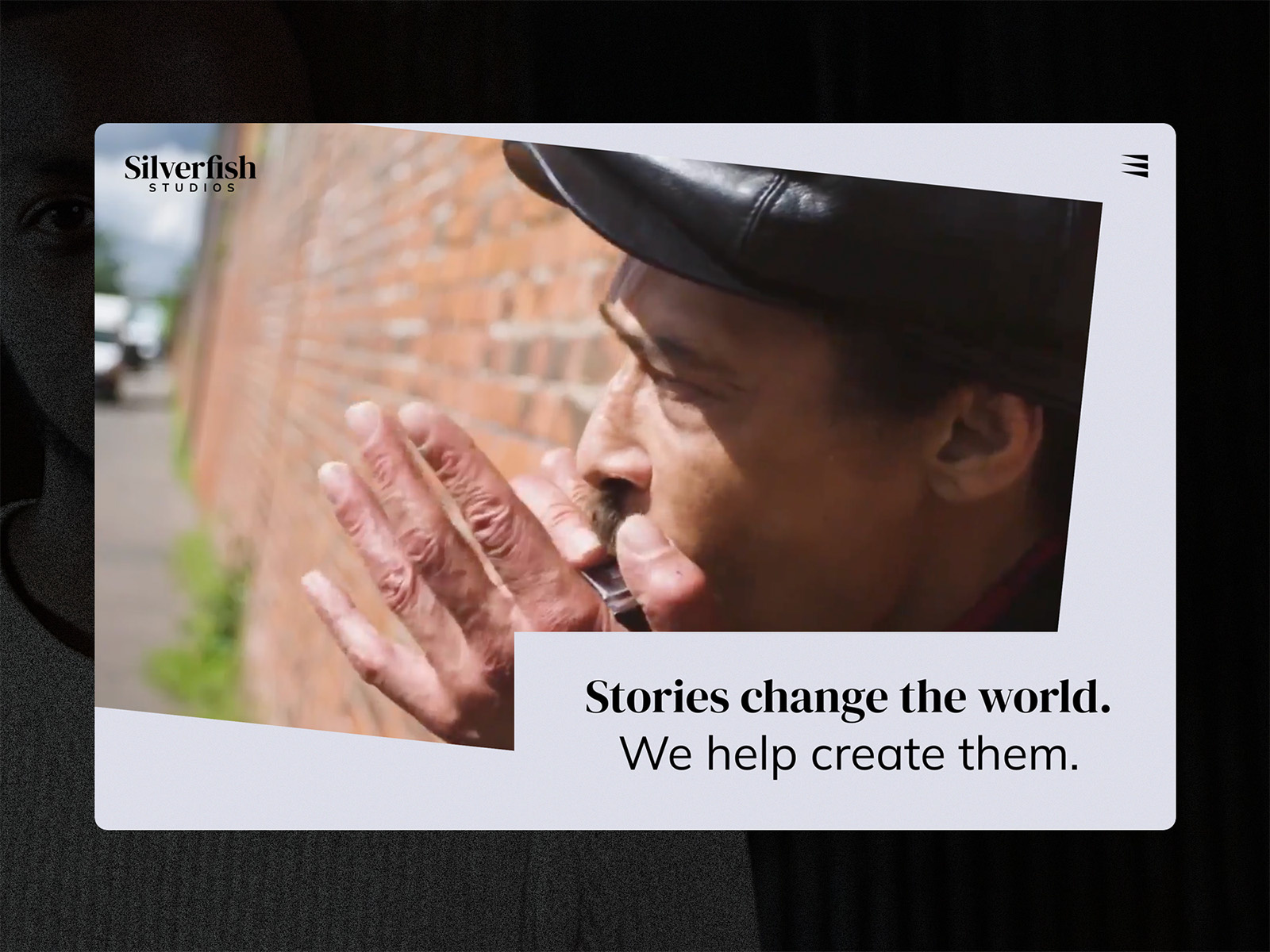 Silverfish Studios Website Design - Showcase animation bricks builder gsap motion page ui ui design video production web design website design wordpress